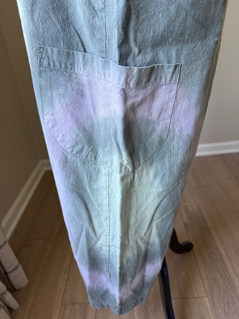 Earthbound Trading Tie Dye Cotton Overalls - Picture 4 of 6